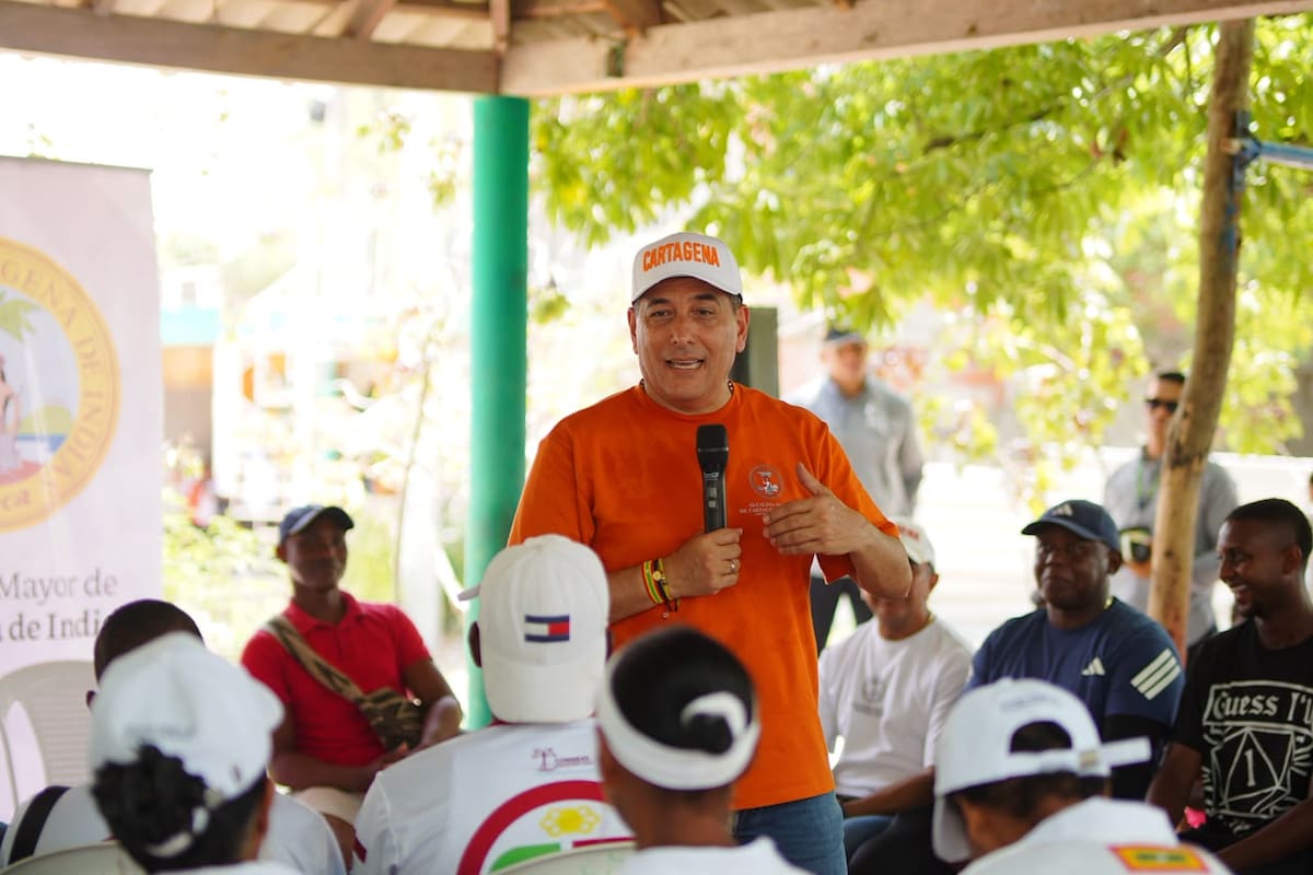 Acueducto y nueva sede de colegio: Dumek Turbay anuncia proyectos en Barú pueblo