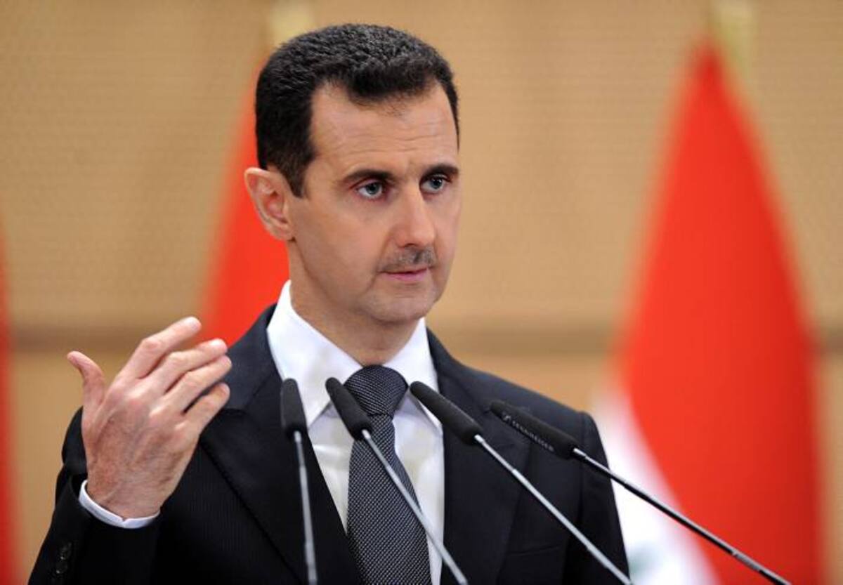 Bashar al Assad, presidente de Siria. AP