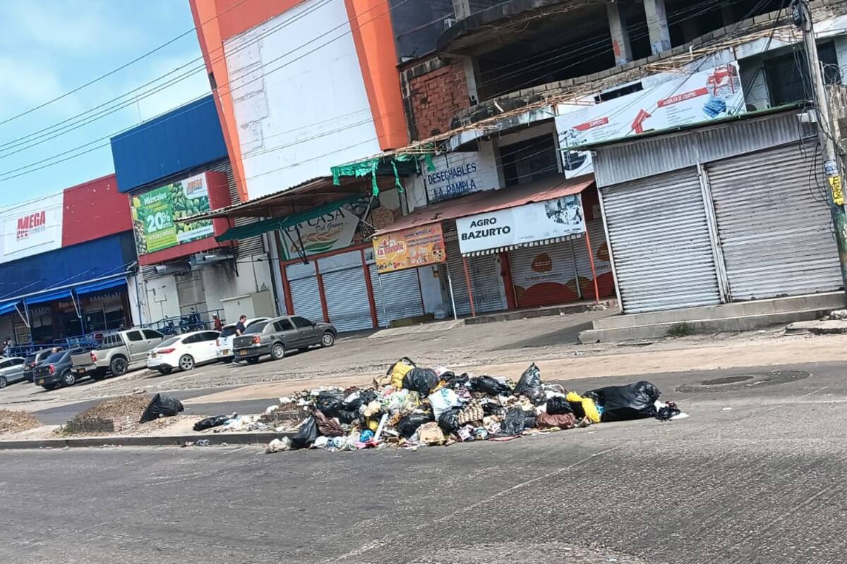 Quejas en Martínez Martelo por basuras de Bazurto; Veolia intervino
