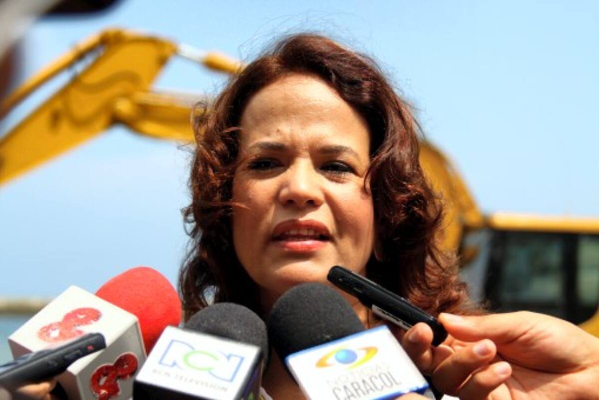 Judith Pinedo Flórez, alcaldesa de Cartagena. EL UNIVERSAL, GERMÁN GÓMEZ POLO