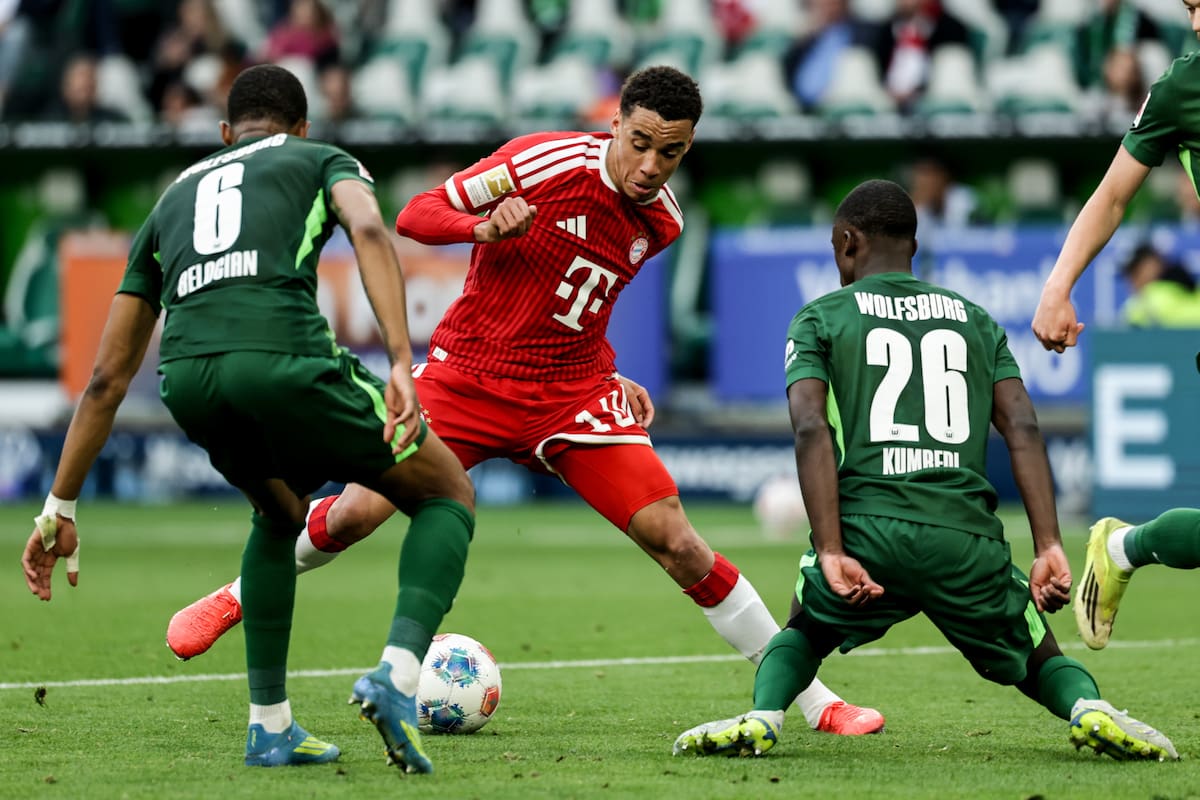 Bayern Múnich jugó sin preocupaciones ante el Wolfsburgo por la Bundesliga. //Foto, EFE: FILIP SINGER
