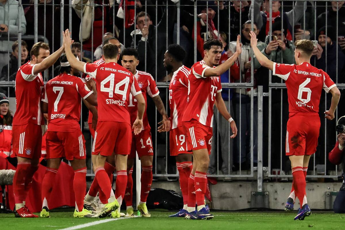 Bayern Múnich se sigue beneficiando del talento de Luis Díaz en todas las competiciones. //Foto, EFE: RONALD WITTEK