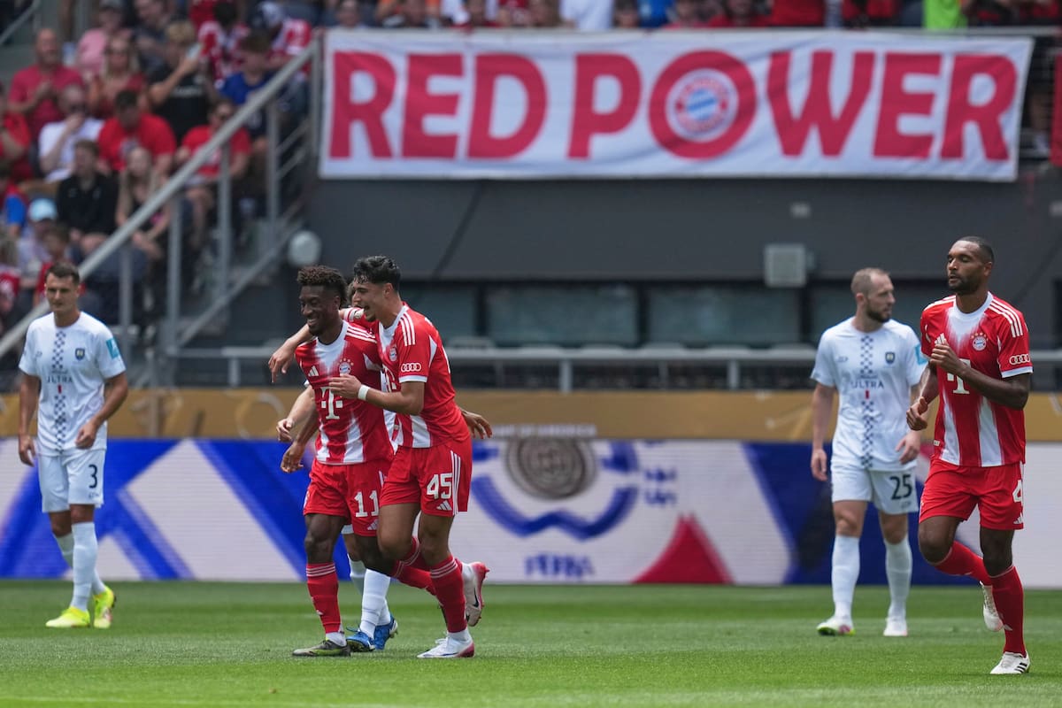 Video: Kingsley Coman anotó el primer gol en la historia del Mundial de Clubes