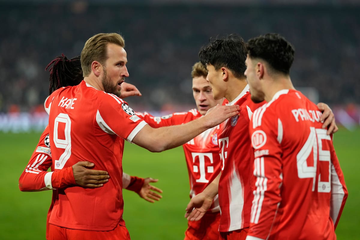 Bayern Múnich se clasificó a los octavos de final en la Champions League. //Foto, AP: Matthias Schrader
