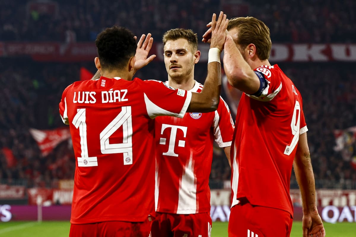 Video: las dos asistencias de Luis Díaz con el Bayern Múnich