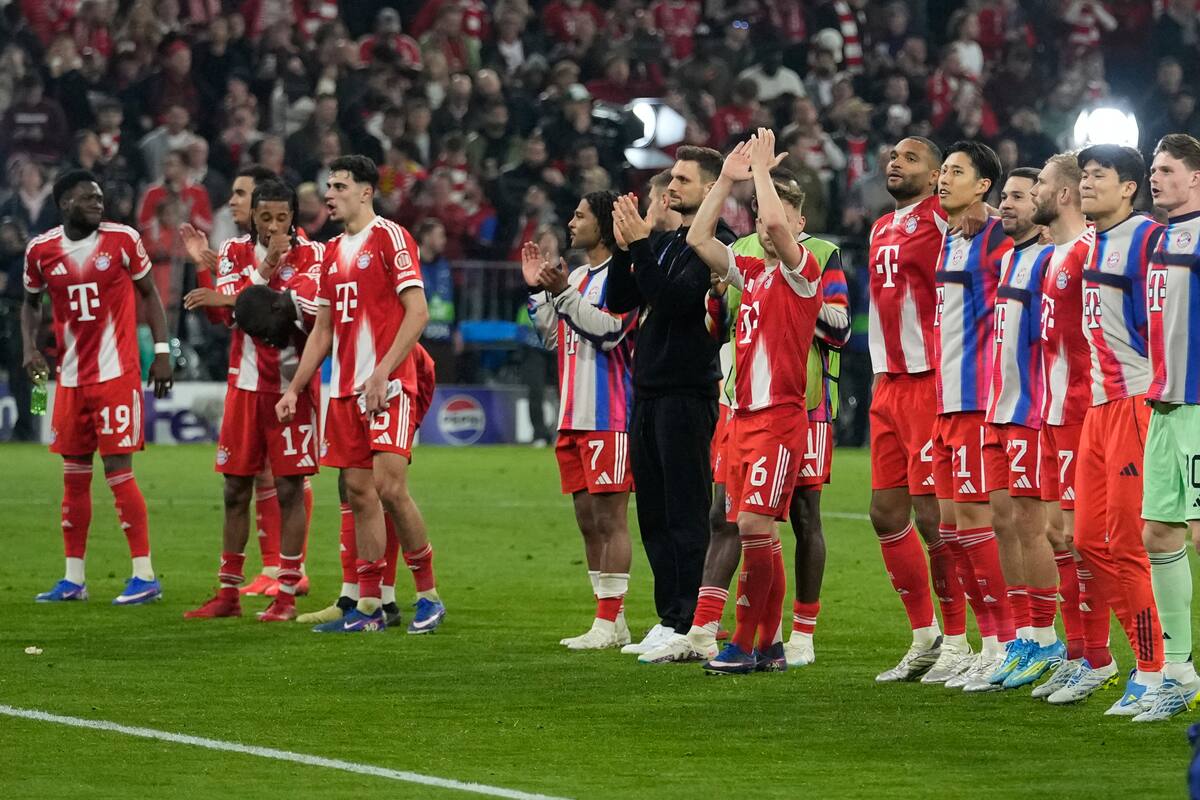 Bayern Múnich avanzó a las semifinales de la Champions League tras vencer a Real Madrid. //Foto, AP: Matthias Schrader
