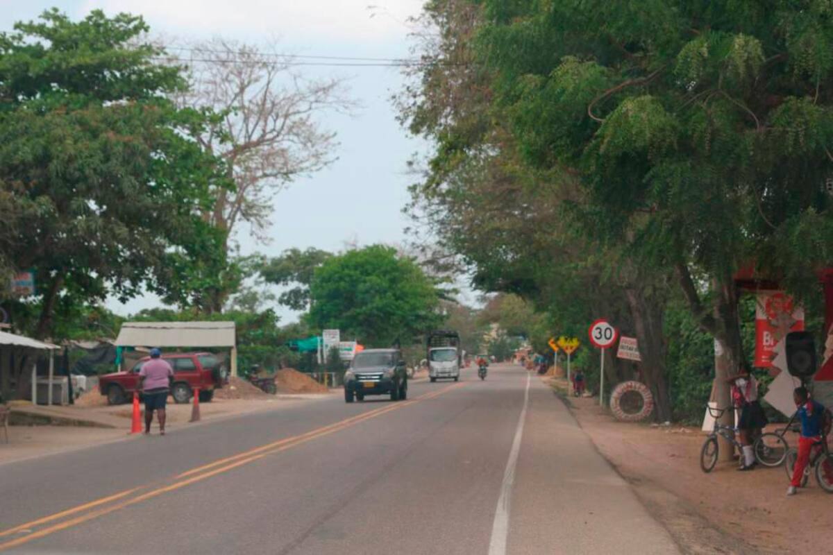 Cierre vial en Bayunca por la grabación de una película internacional