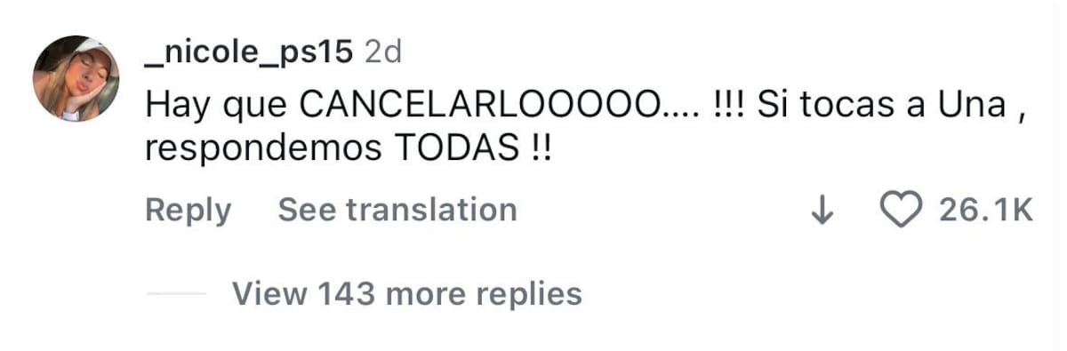 Internautas critican a Beéle e Isabella Ladera en redes sociales. //Fotos: tomadas de Instagram.