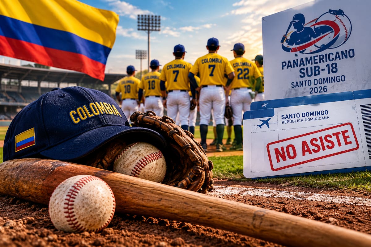 La ausencia de Colombia en el Panamericano Sub-18 abre interrogantes sobre la gestión del béisbol nacional