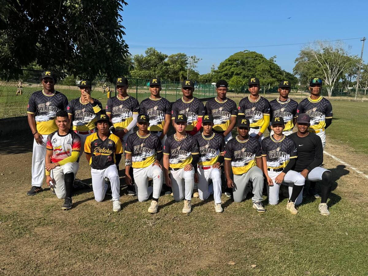 Pelota Caliente terminó en el primer lugar de la primera base del Torneo de Béisbol de Desarrollo.//CORTESÍA