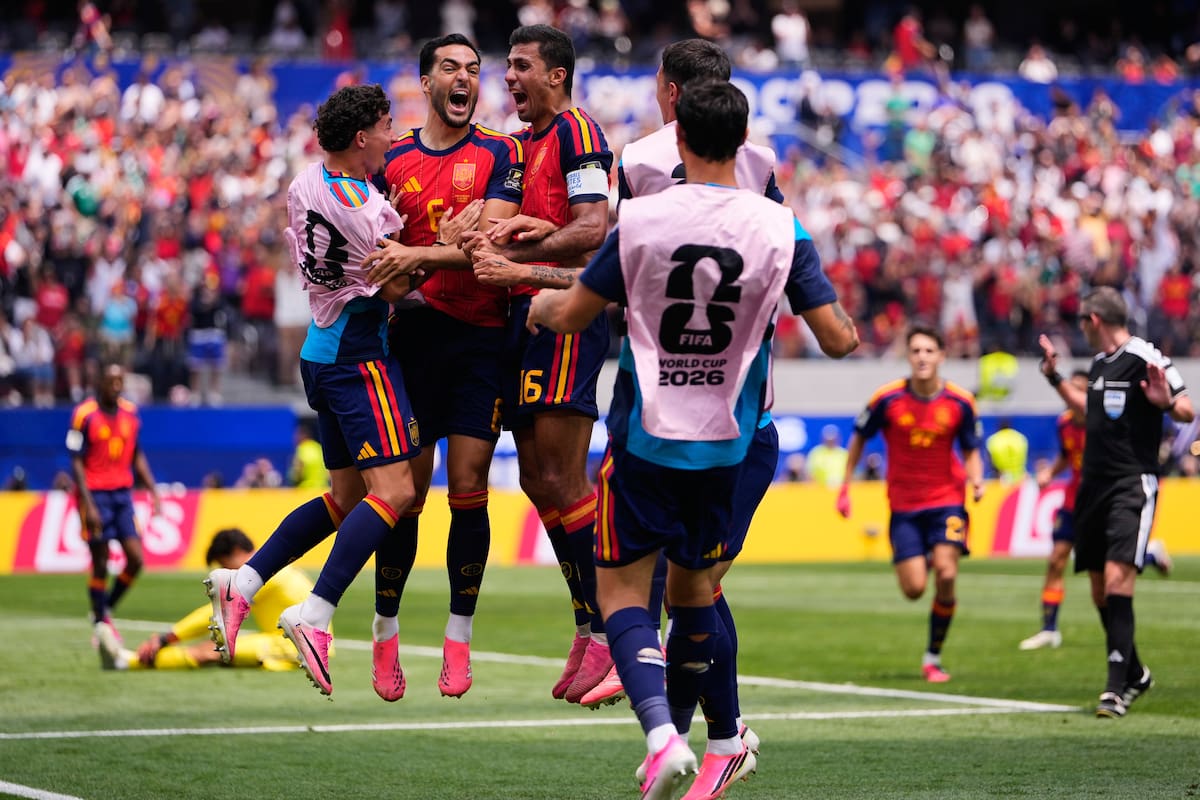 España dejó en el camino a Bélgica para llegar a la semifinal del Mundial contra Francia. //Foto, AP: Mark J. Terrill