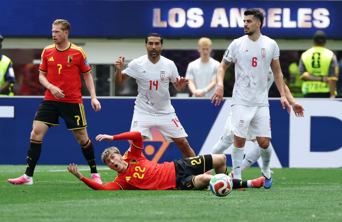 Bélgica e Irán igualaron sin goles en el partido por la segunda fecha del Grupo G en el Mundial. //Foto, EFE: CHRISTOPHER TORRES