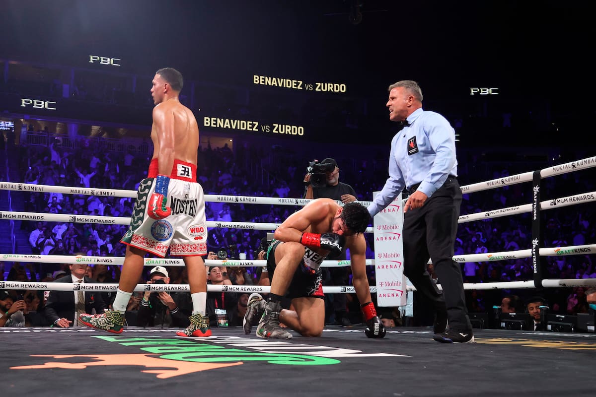 Boxeo: así fue el nocaut de David Benavidez ante Gilberto Ramírez