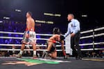 Boxeo: así fue el nocaut de David Benavidez ante Gilberto Ramírez