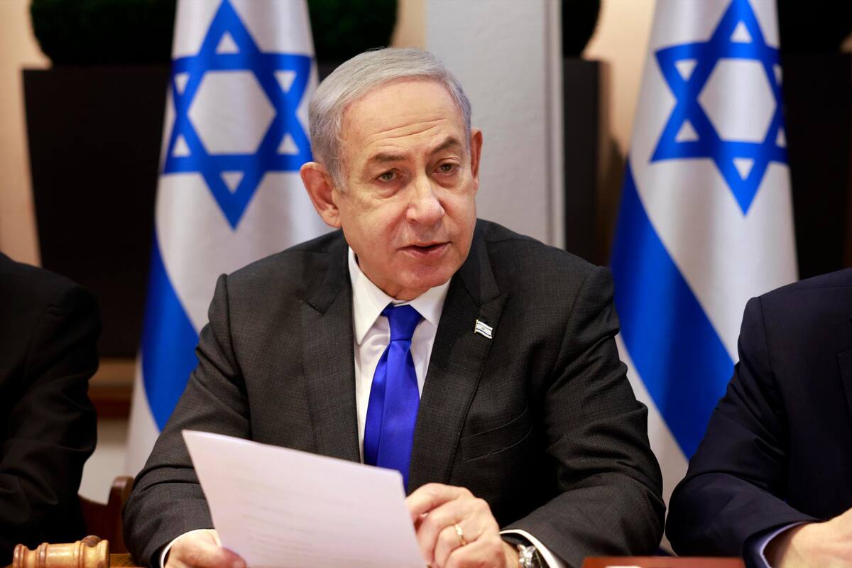Confirman ataque contra la oficina del primer ministro israelí, Benjamín Netanyahu