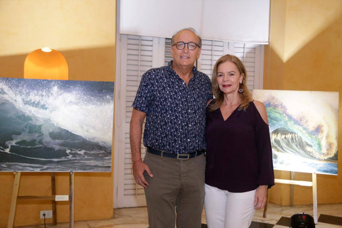 Benjamín Schuster y Jaya Schuster.