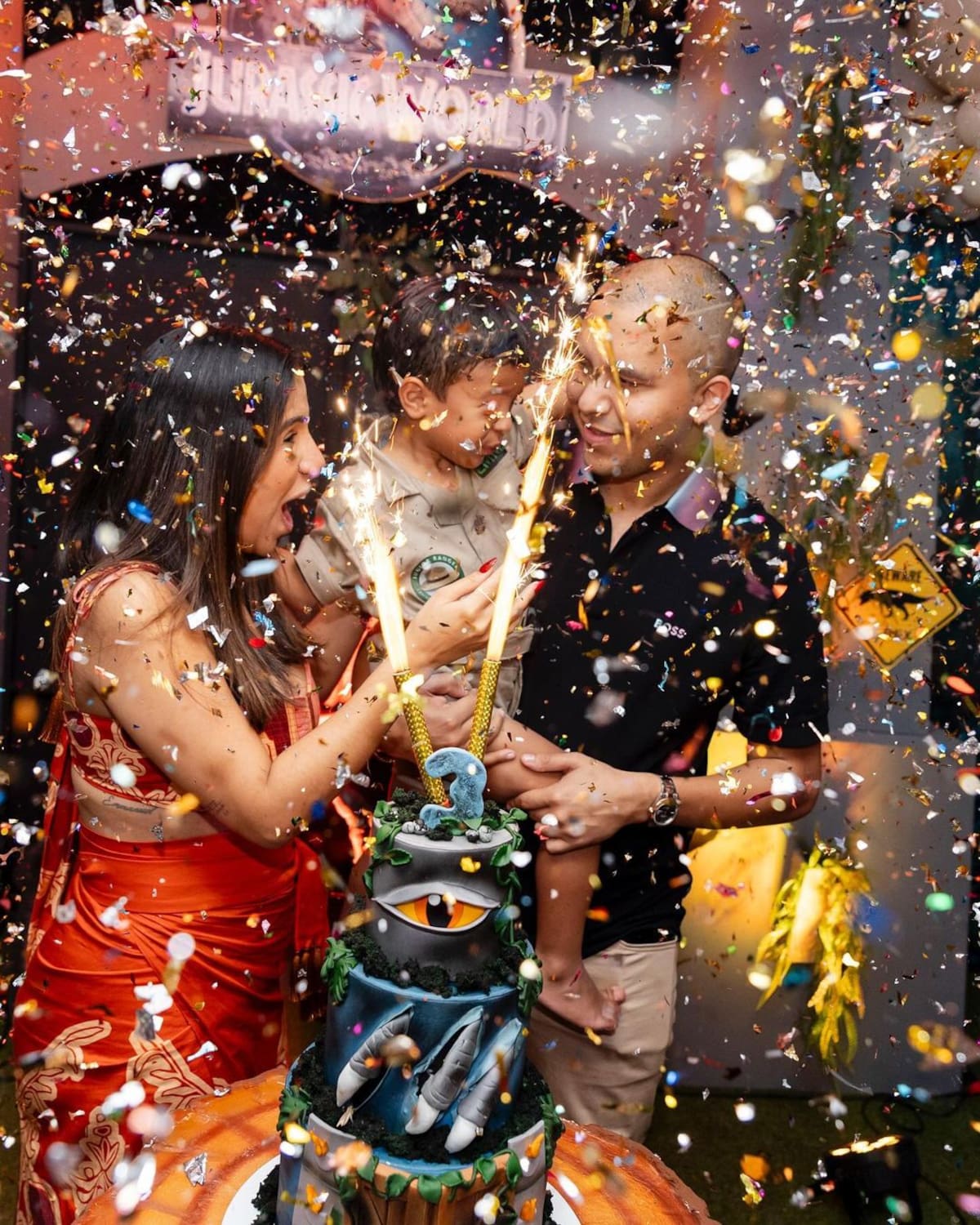 Betsy Liliana y Evelio Escorcia celebran la vida de su hijo Emmanuel. //Foto: IG @emmanuelescorciadiaz