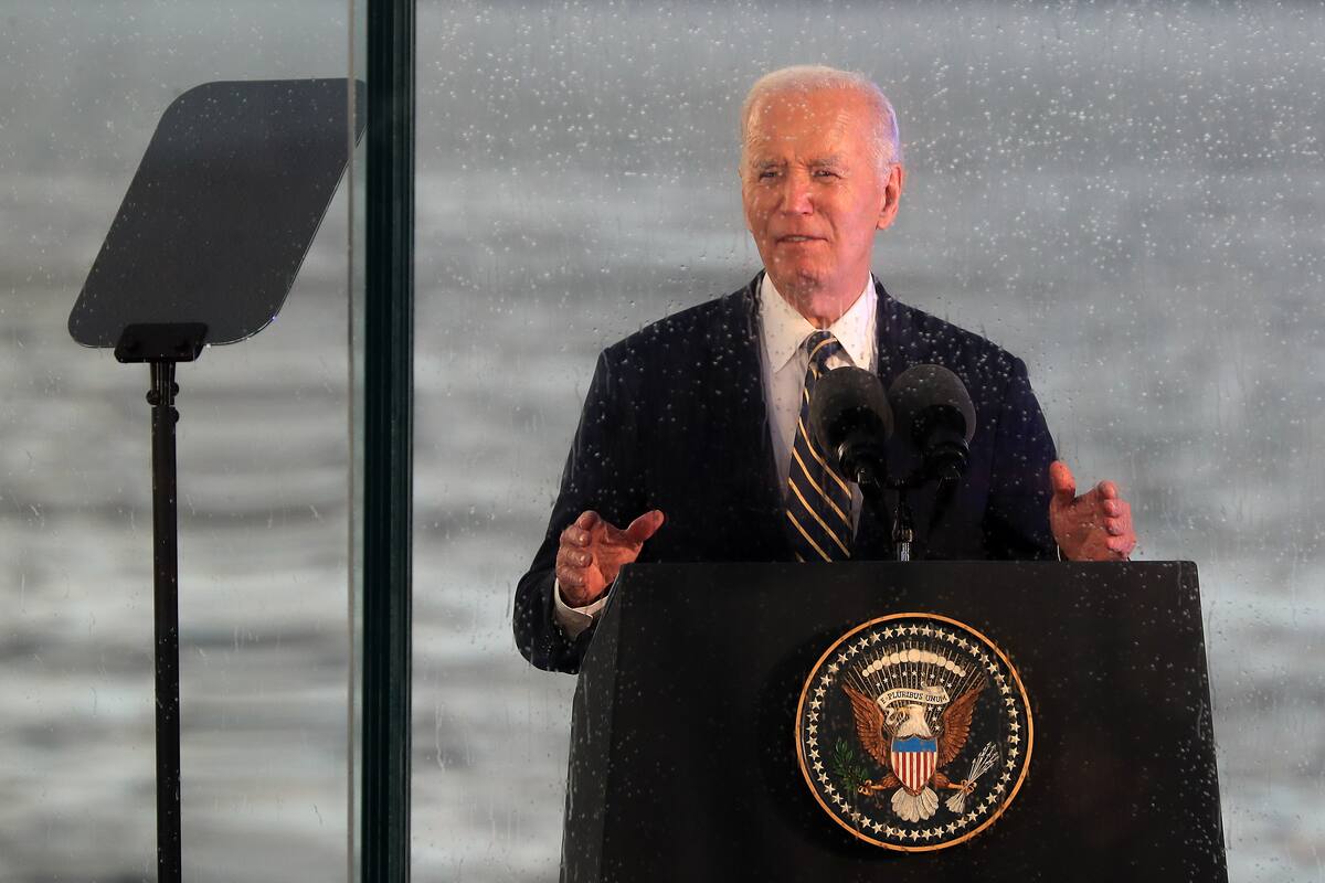 El presidente de EE. UU., Joe Biden. //EFE