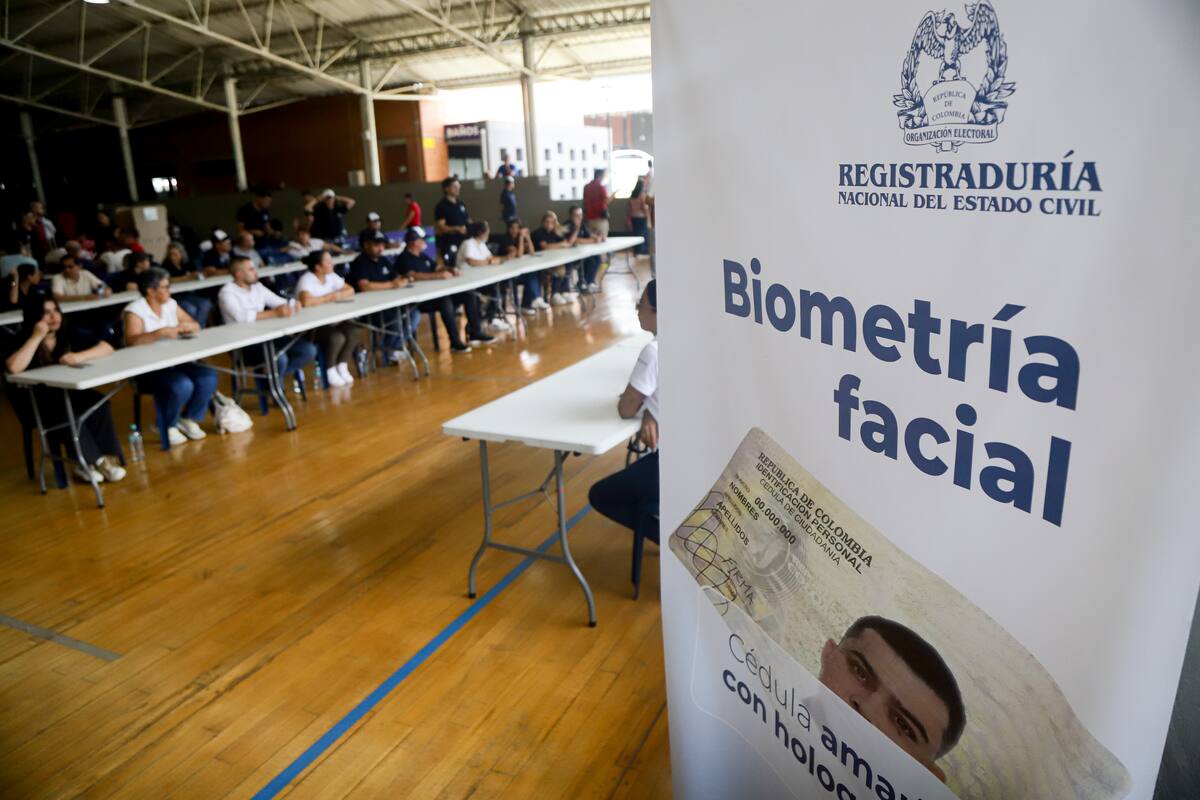 Biometría en las elecciones. // Foto: Colprensa