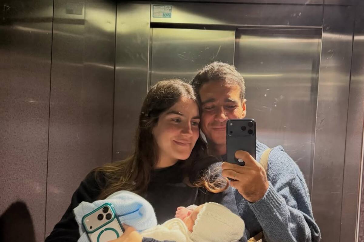Blanca Llandres y Alberto Herrera presentan a su hijo Marcos