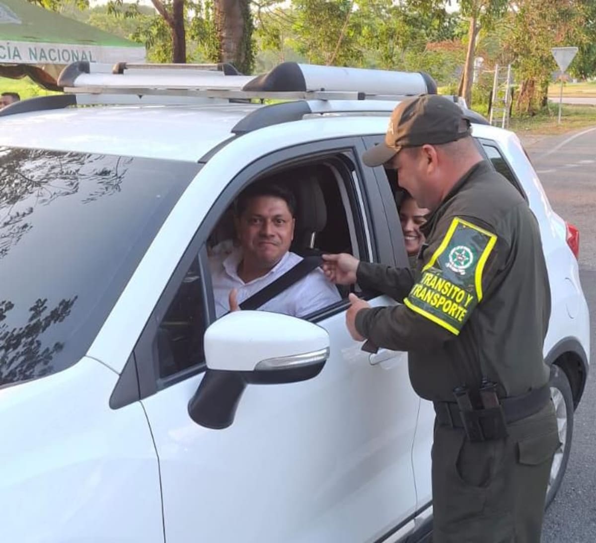 Más de 250 comparendos tras operativo vial en Bolívar. // Foto: Policía Nacional.