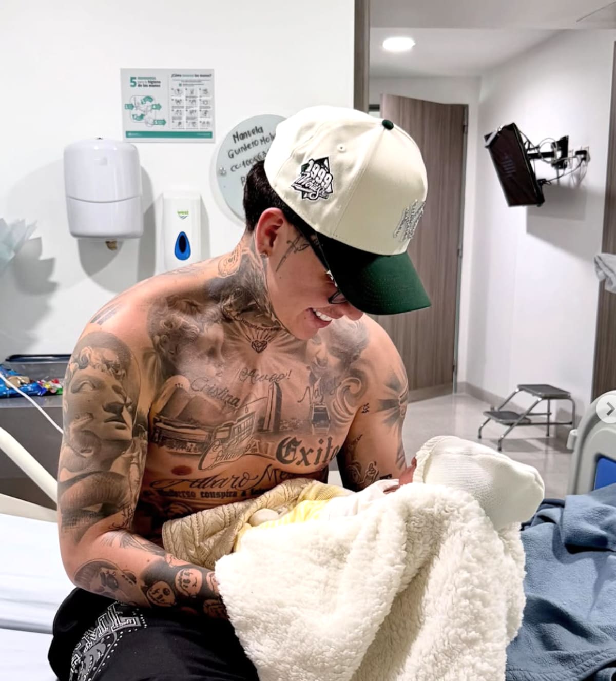 Nació el hijo de Blessd. //Foto: IG @blessd.