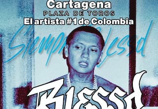 Concierto de Blessd en Cartagena: los puntos dónde se puede comprar boletas