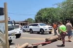 Vendedores de Loma de Arena bloquean Vía al Mar: esta es la razón
