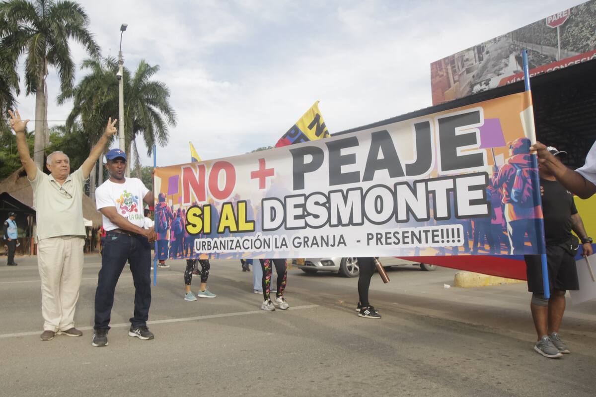 ¡Atención! Suspenden bloqueos en el peaje de Turbaco