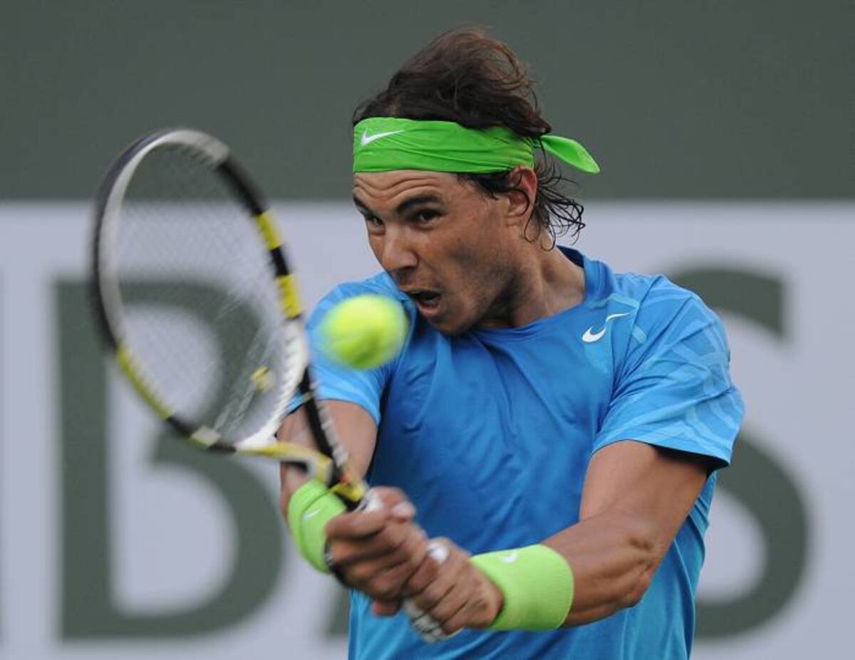 Rafael Nadal. HARRY HOW / AFP