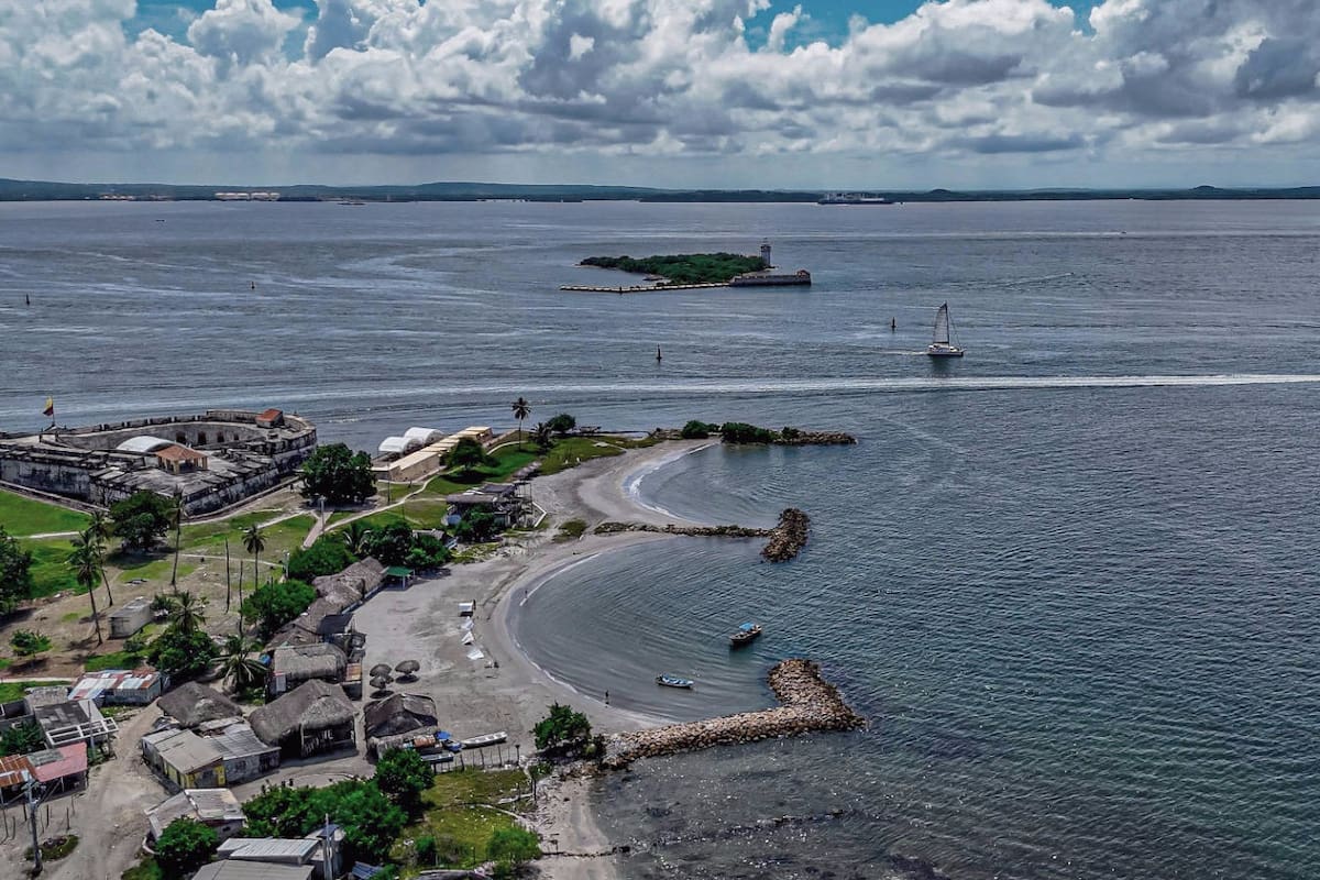 Abanico, la isla desaparecida de Bocachica: el cambio climático golpea a Cartagena