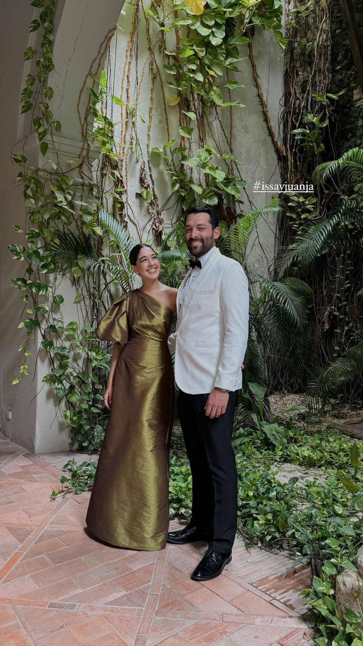 Hermana de Juan Javier Guzmán junto a su esposo. //Foto: tomada de Instagram.