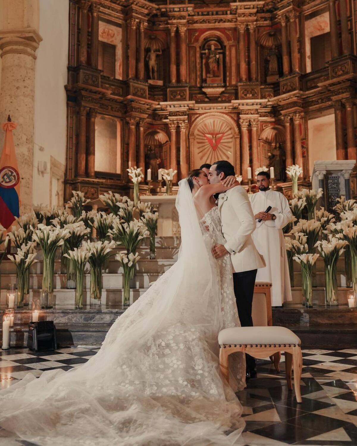 La influencer Issa Vásquez se casó con Juan Javier Guzmán, su novio de toda una vida. La pareja inició una nueva aventura en Cartagena de Indias. //Foto: IG @issavasquez_