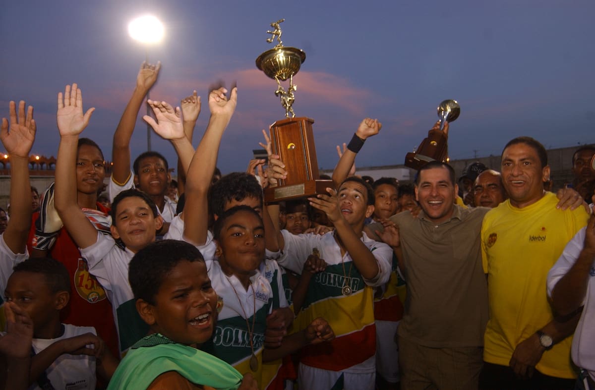 Bolívar fue campeón infantil en 2007 en l administración de Juan Mejía López y con el apoyo del entonces director de Iderbol, Dumek Turbay, hoy alcalde de Cartagena. //ARCHIVO