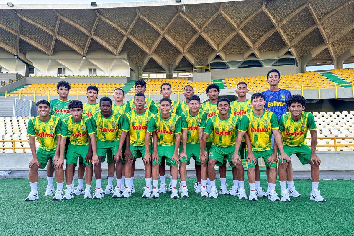 Bolívar, con ganas de figurar en el fútbol de los Juegos Nacionales Juveniles