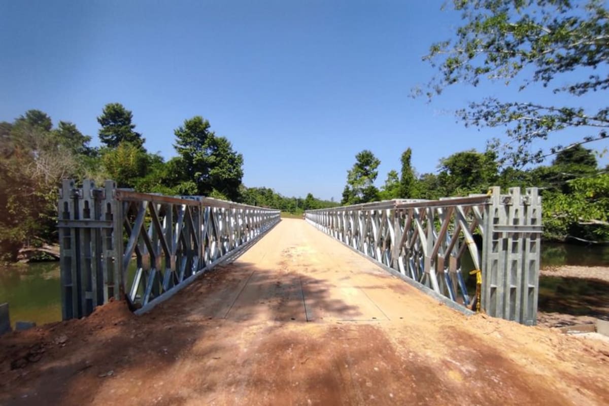 Bolívar avanza en conectividad con 26 puentes en zonas rurales