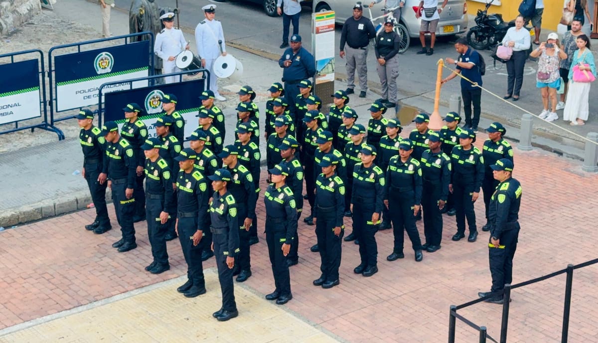 Bolívar refuerza su seguridad con 100 nuevos policías. // Foto: cortesía Gobernación de Bolívar