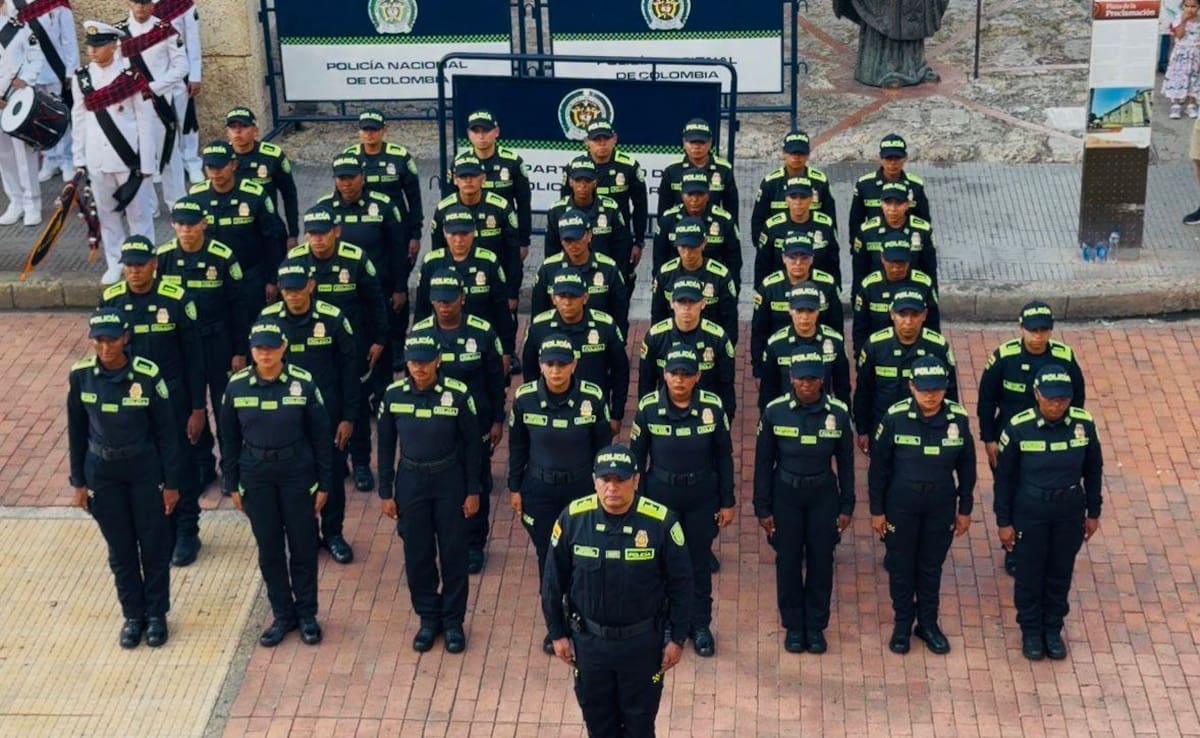 Bolívar refuerza su seguridad con 100 nuevos policías. // Foto: cortesía Gobernación de Bolívar