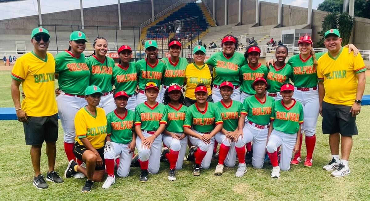 El sóftbol femenino de Bolívar se está luciendo en el clasificatorio de Cali. //Cortesía