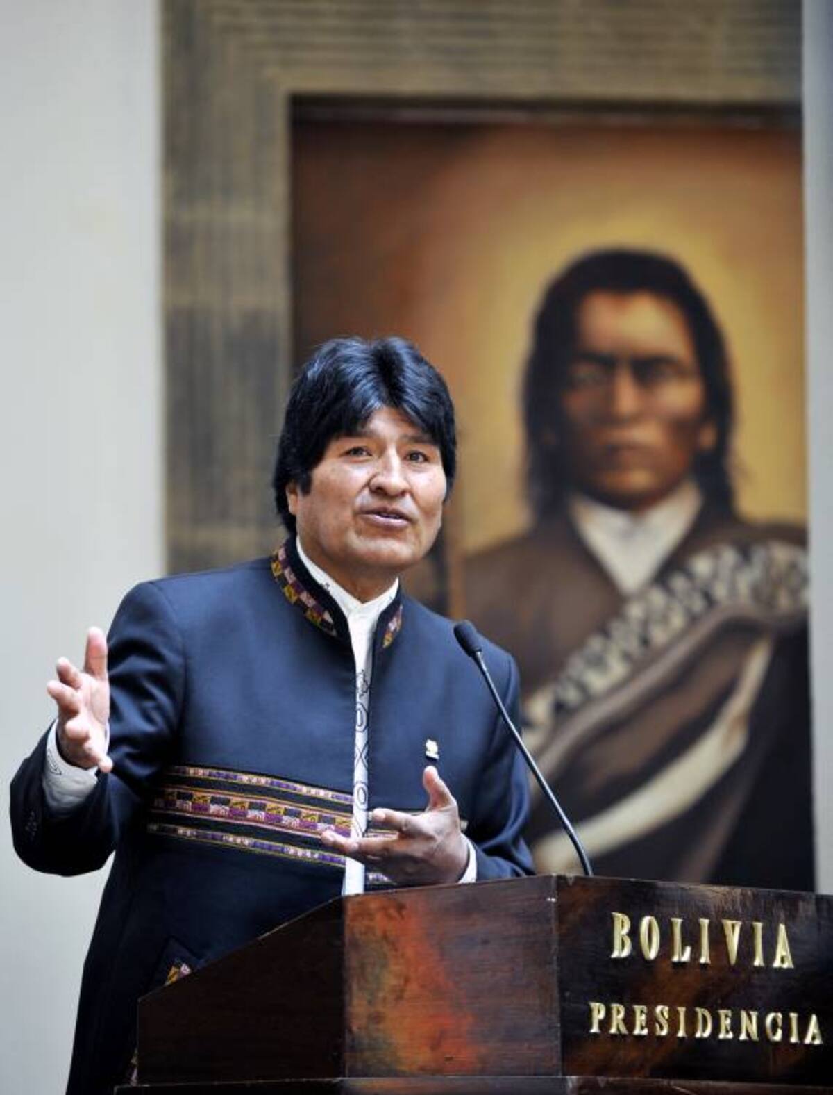 Evo Morales, presidente de Bolivia AFP AIZAR RALDES