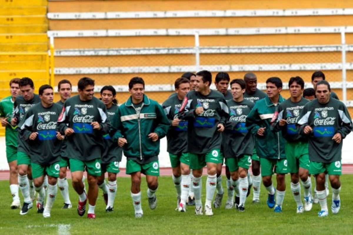 La selección de Bolivia llega motivada para el encuentro de hoy ante Costa Rica. AFP