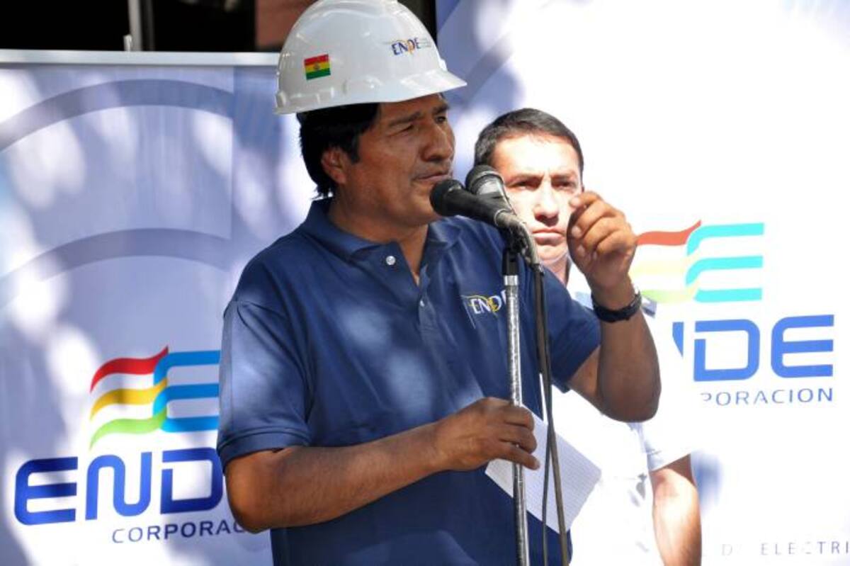 Evo Morales también anda en la era de las expropiaciones. Sin embargo, garantizó a Repsol sus derechos. AFP