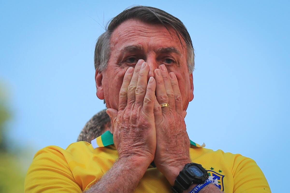 El expresidente brasileño Jair Bolsonaro. //EFE
