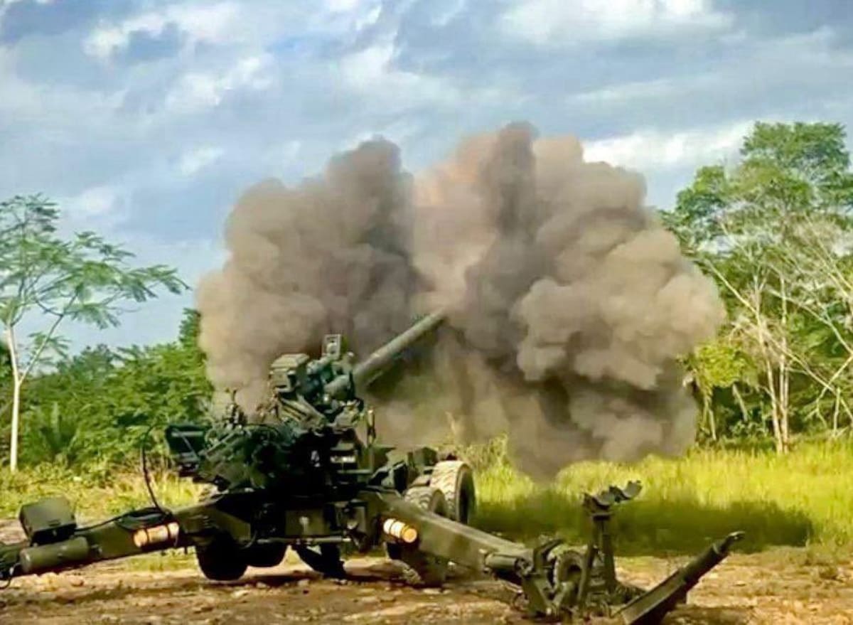 Tropas del Ejército Nacional realizaron un bombardeo a campamentos del grupo guerrillero Eln, dando de baja a 7 insurgentes y logrando recuperar armamento y material de inteligencia.