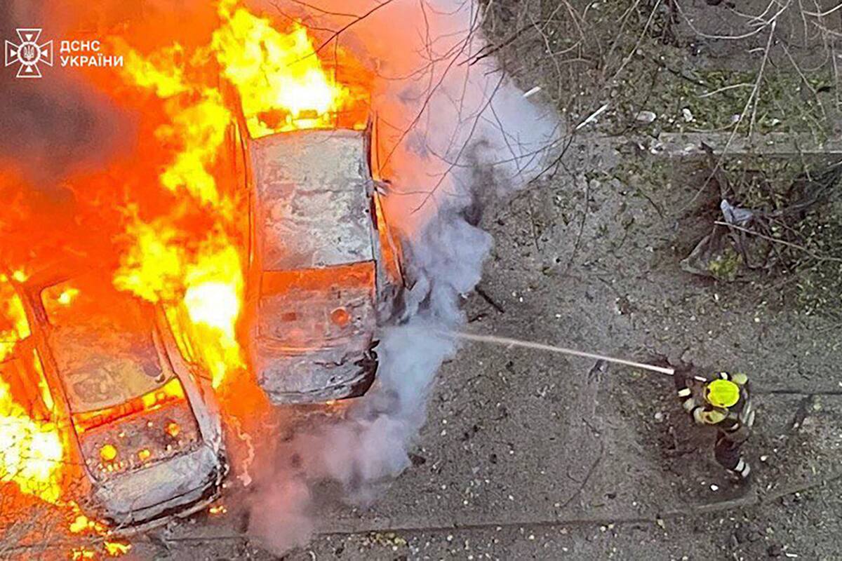 Rusia lanza uno de sus ataques mas duros de drones y misiles contra Ucrania