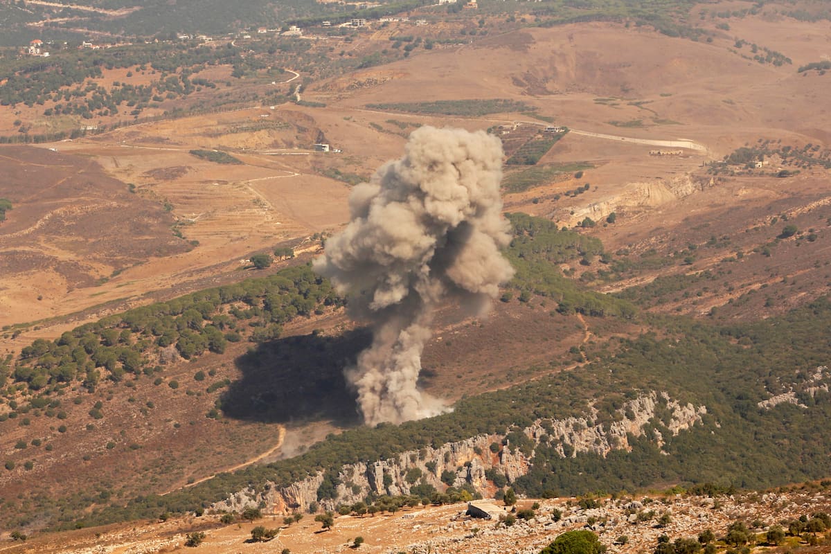 Bombardeos israelíes contra Líbano ya deja más de 500 muertos. // EFE.