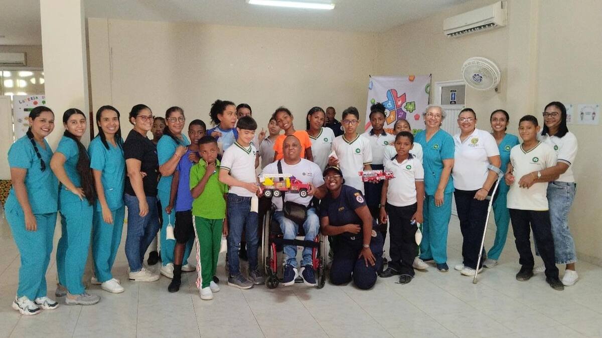 240 niños con discapacidad se estarán graduando en un gran paso hacia la inclusión en Cartagena.//Foto: cortesía