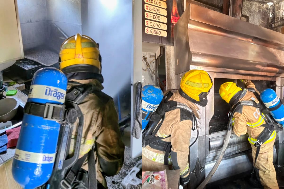 Imagen de referencia de los bomberos atendiendo emergencias en Cartagena. // Foto: Cortesía - Alcaldía de Cartagena.