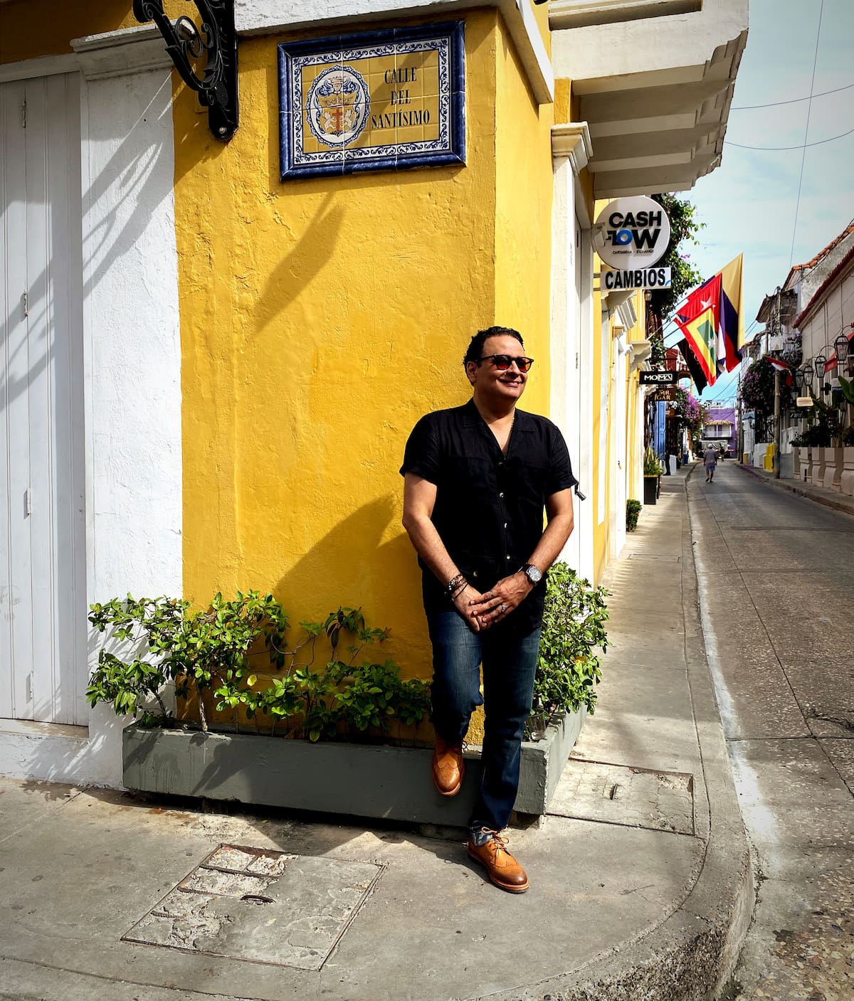 Borís García, artista cartagenero. //Foto: Cortesía Boris García.