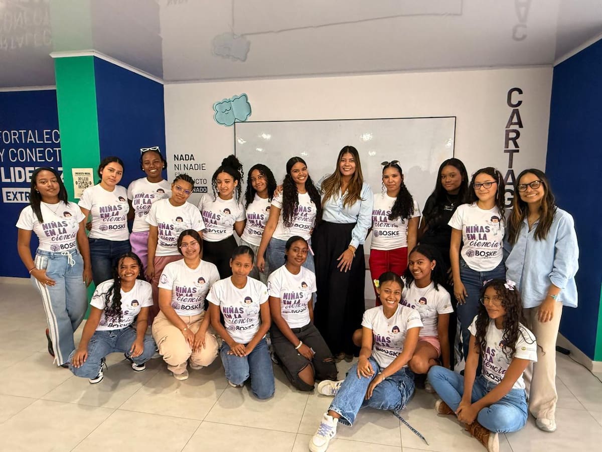 Boske Violeta de Global Shapers Cartagena. // Foto: cortesía